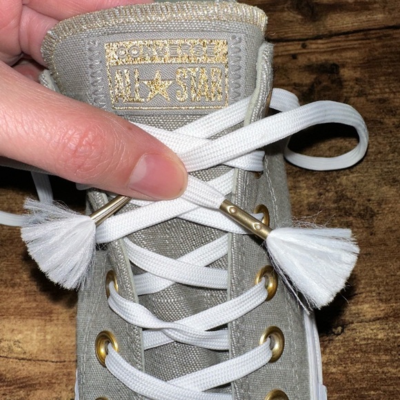 Converse Chuck Taylor All Star Lift Ox women's platform sneakers Sz 8 - Picture 7 of 7